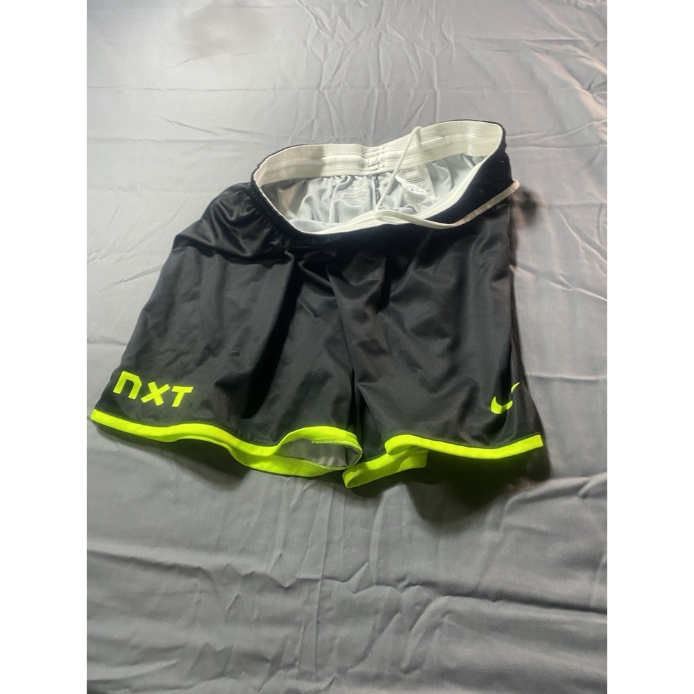Nike NXT Dri-FIT Shorts Men's Small Black Volt Neon Green Athletic Training